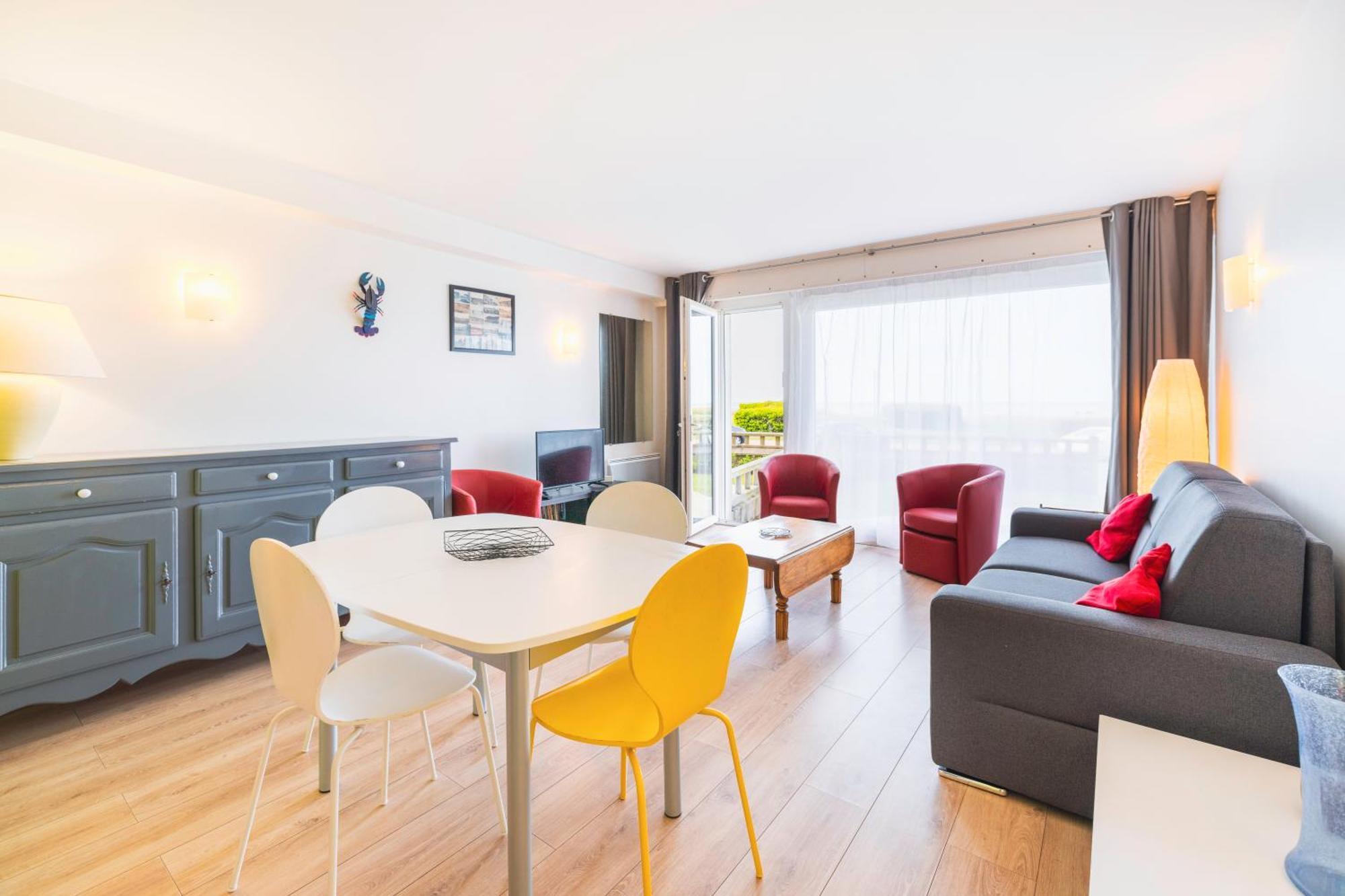 Spacieux Appart Pour 6, Front De Mer, Centre Le Touquet Luaran gambar